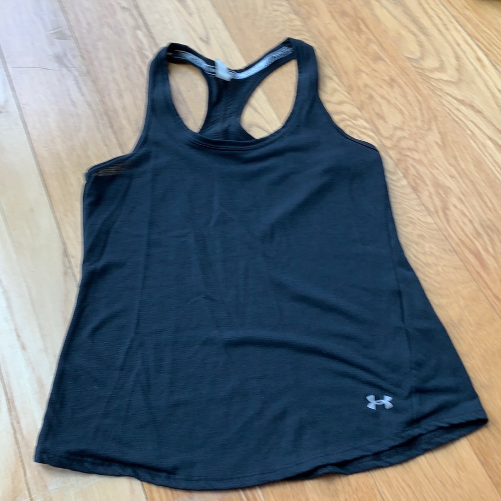 Black Under Armor Tank